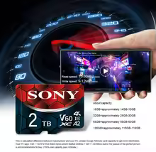 SONY Micro Cards High Speed 2TB Memory Card