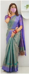  টাঙ্গাইলের জামদানি প্রিমিয়াম শাড়ি - Image 4