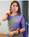  টাঙ্গাইলের জামদানি প্রিমিয়াম শাড়ি - Image 3