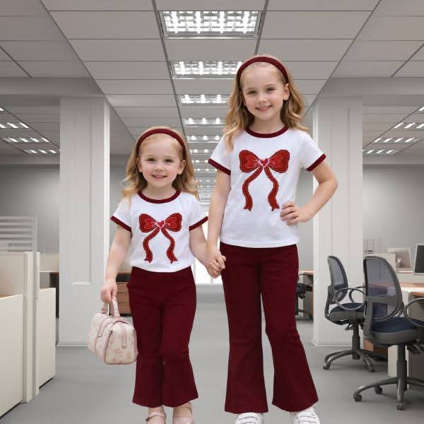 WhatsApp Image 2026-05-07 at 11.38.10 AM (1) girls long pant cotton soft - Image 1